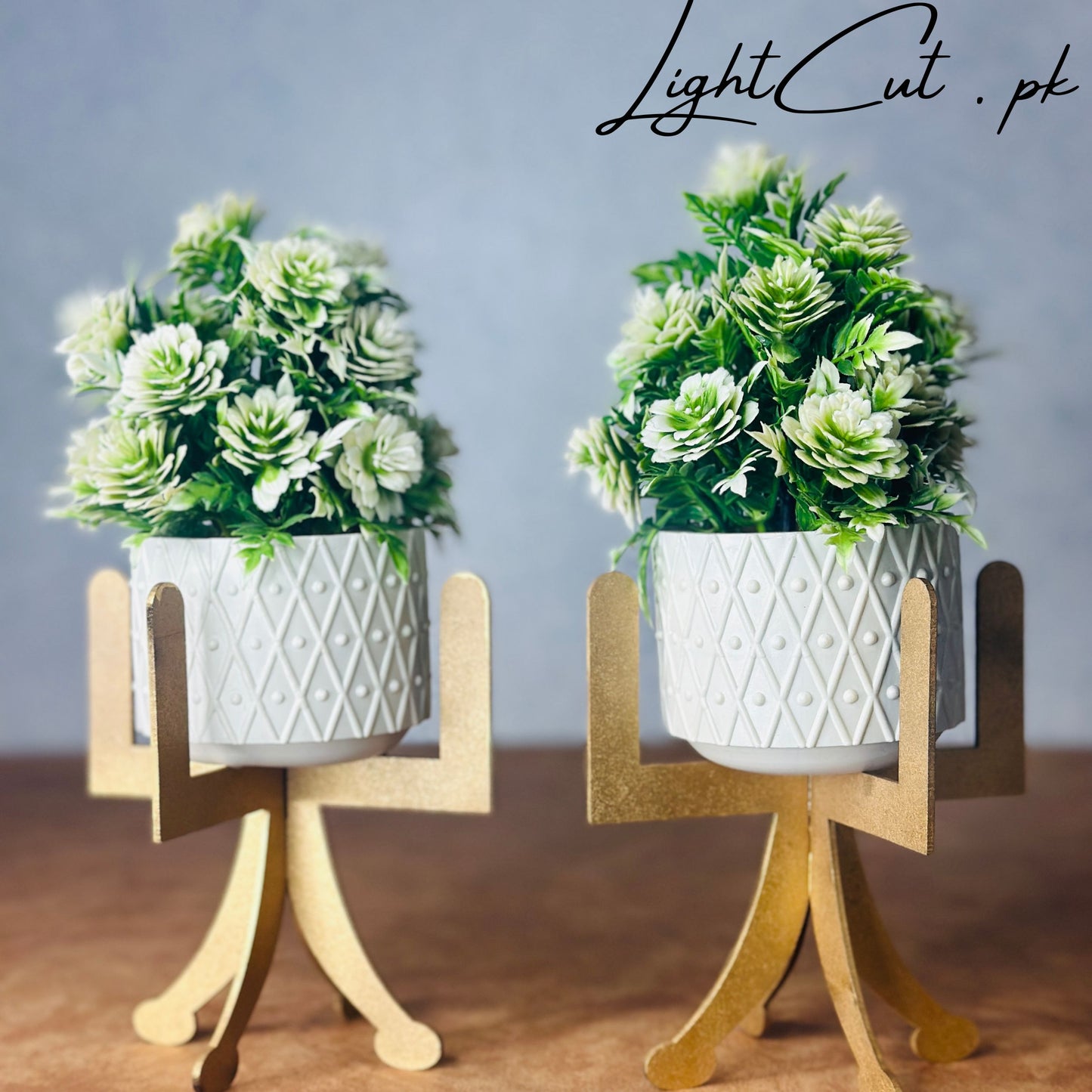 Green white mix Home Decor Artificial plants and Flower