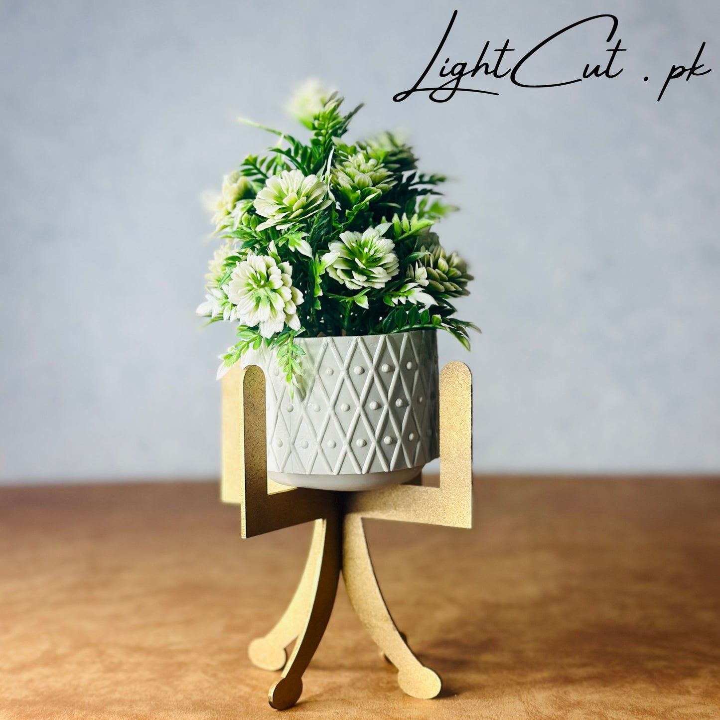 Green white mix Home Decor Artificial plants and Flower
