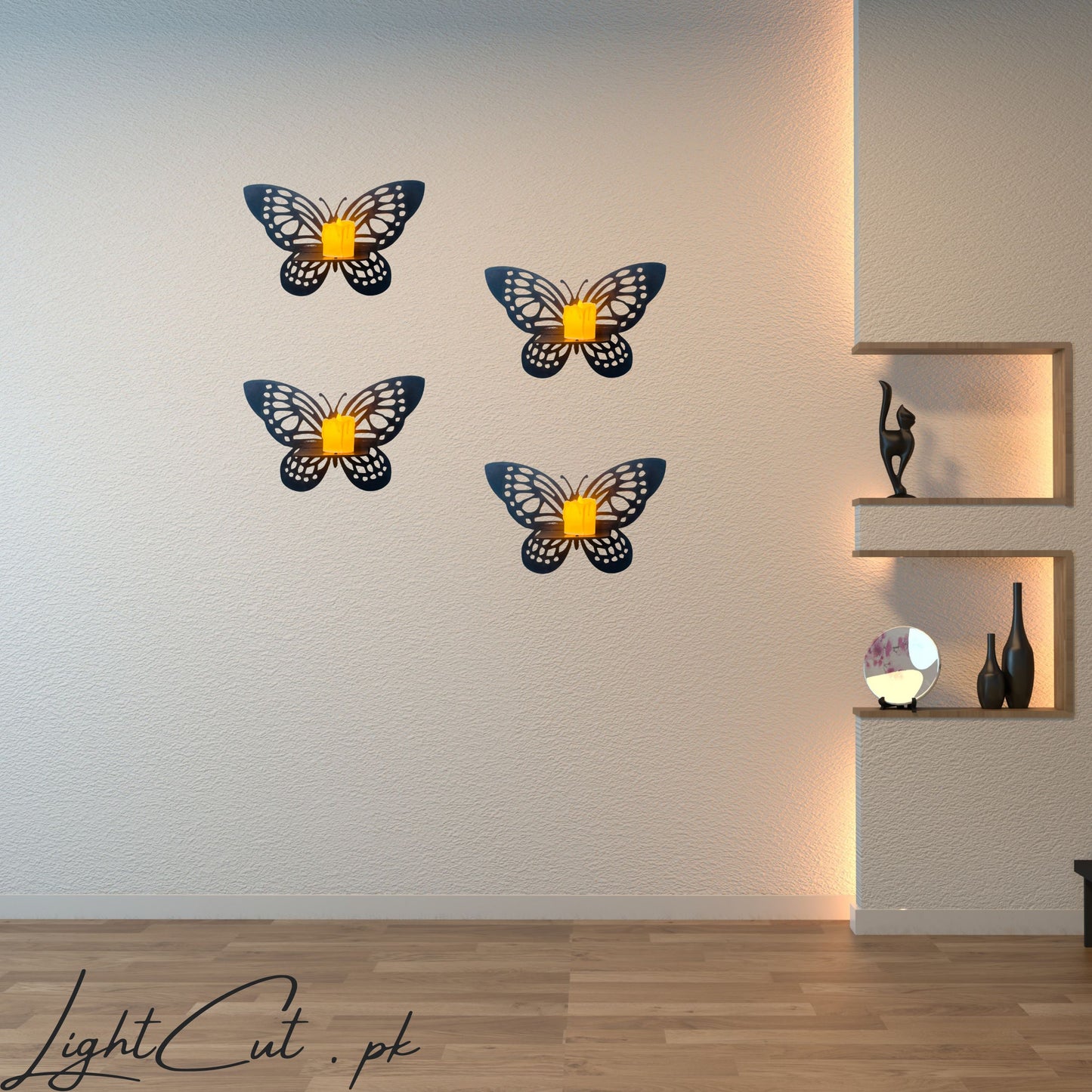 Butterfly Wall Shelves