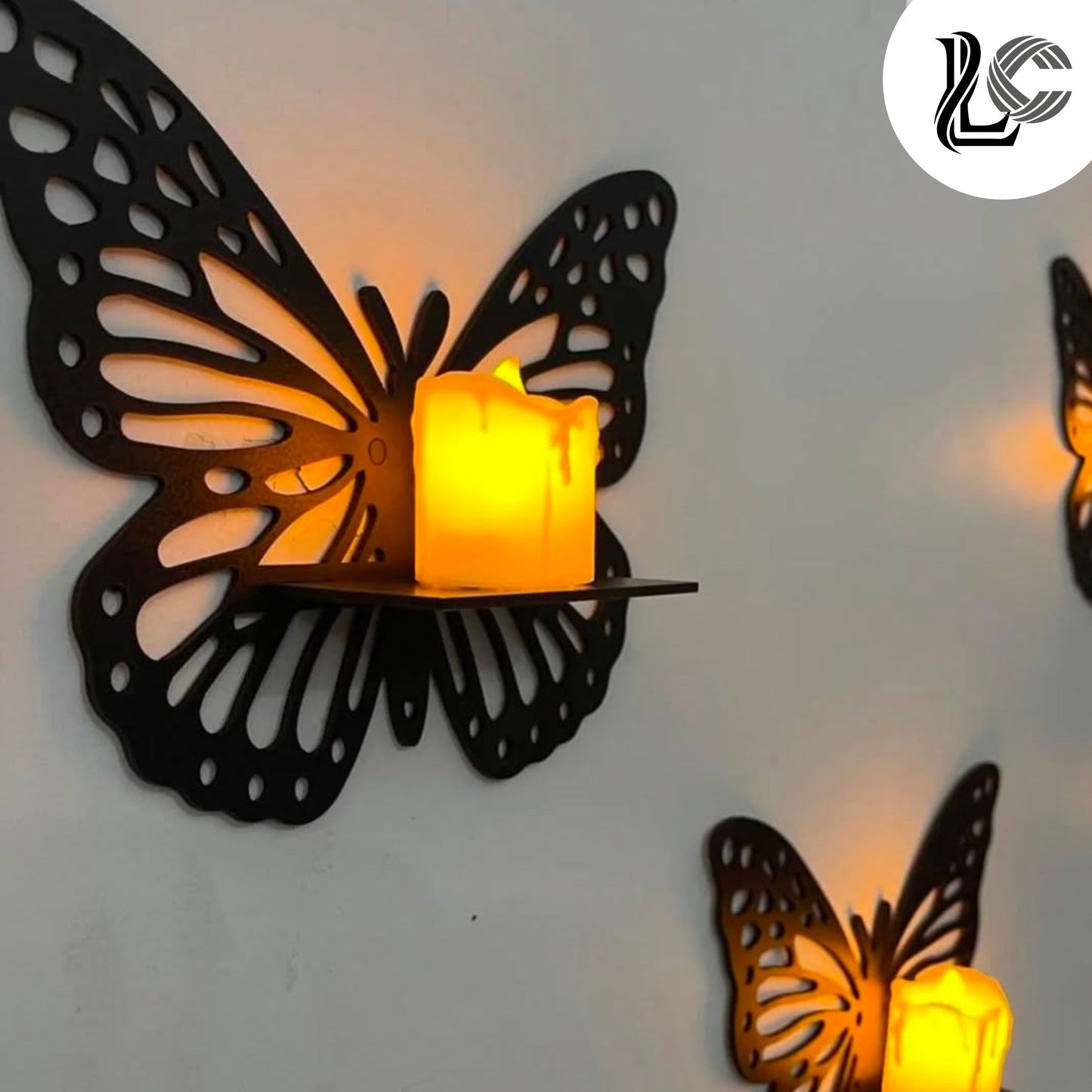 Butterfly Wall Shelves