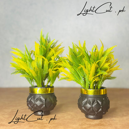 Mini Planter - Artificial Decoration Piece with pot Best for home & Office